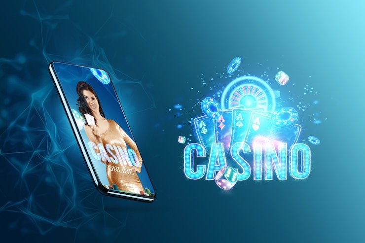 Mobile phone showing 25ph user interface optimized for mobile sports betting and casino